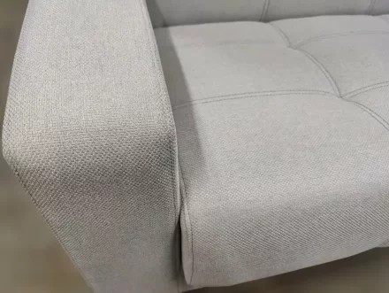 Диван Оттава NEW (независимый пружинный блок) BRAVO light grey