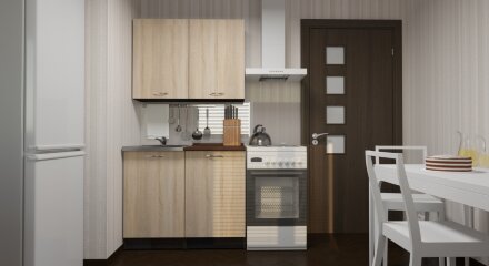 Кухонный гарнитур Сабрина мини, 100 см